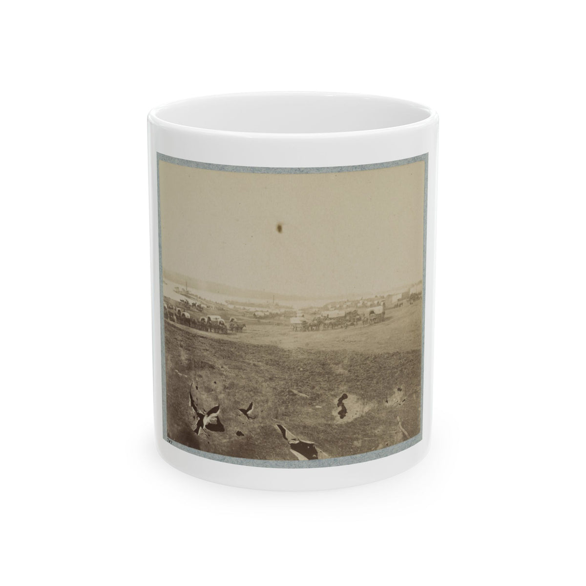 Belle Plain Landing, Va., May, 1864 (U.S. Civil War) White Coffee Mug