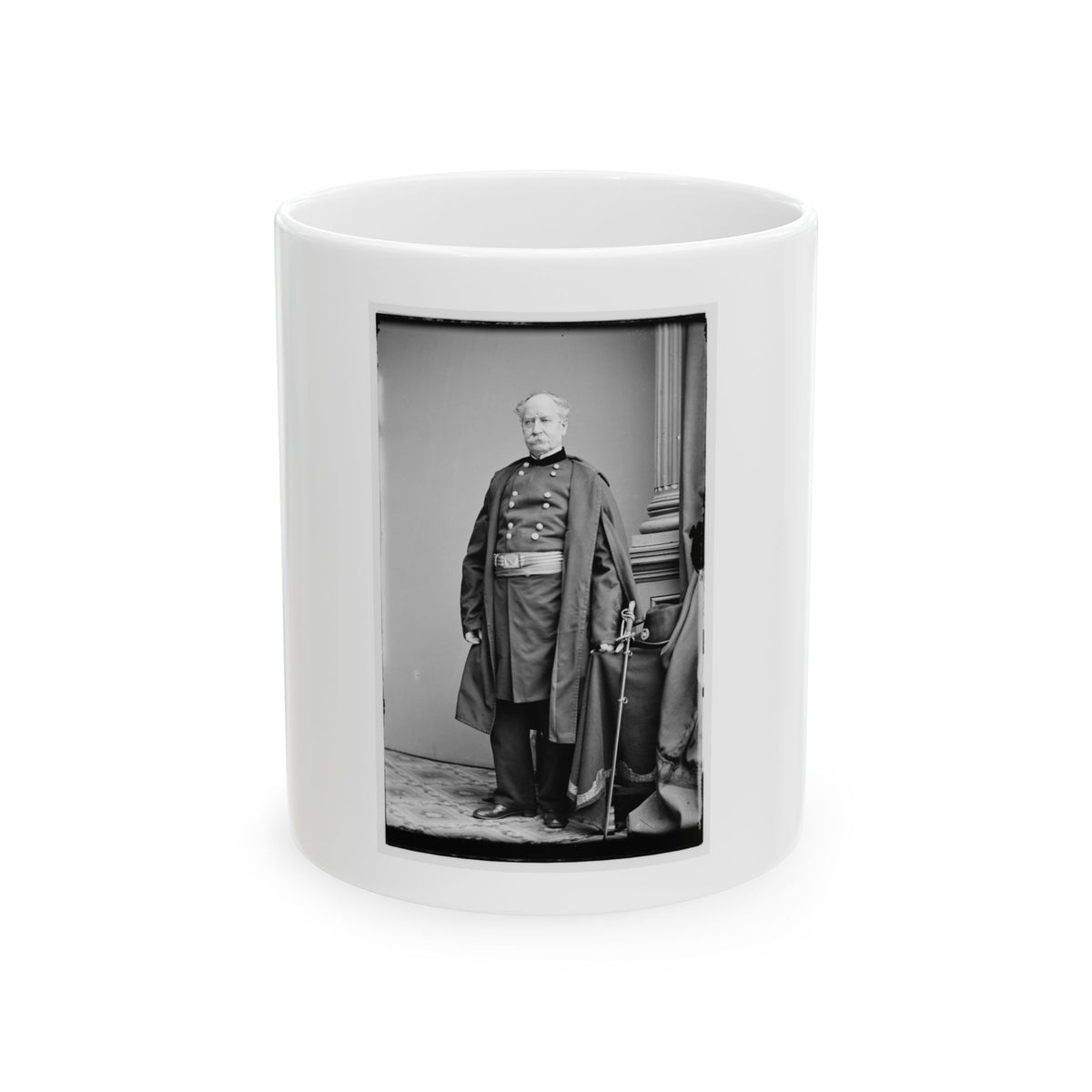 Brig. Gen. Richard S. Satterlee (U.S. Civil War) White Coffee Mug