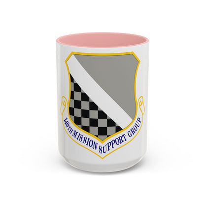 140th Mission Support Group (U.S. Air Force) Accent Coffee Mug