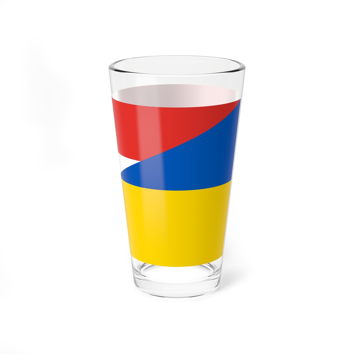 Flag of Sudan and Ukraine (Sudan) Pint Glass 16oz
