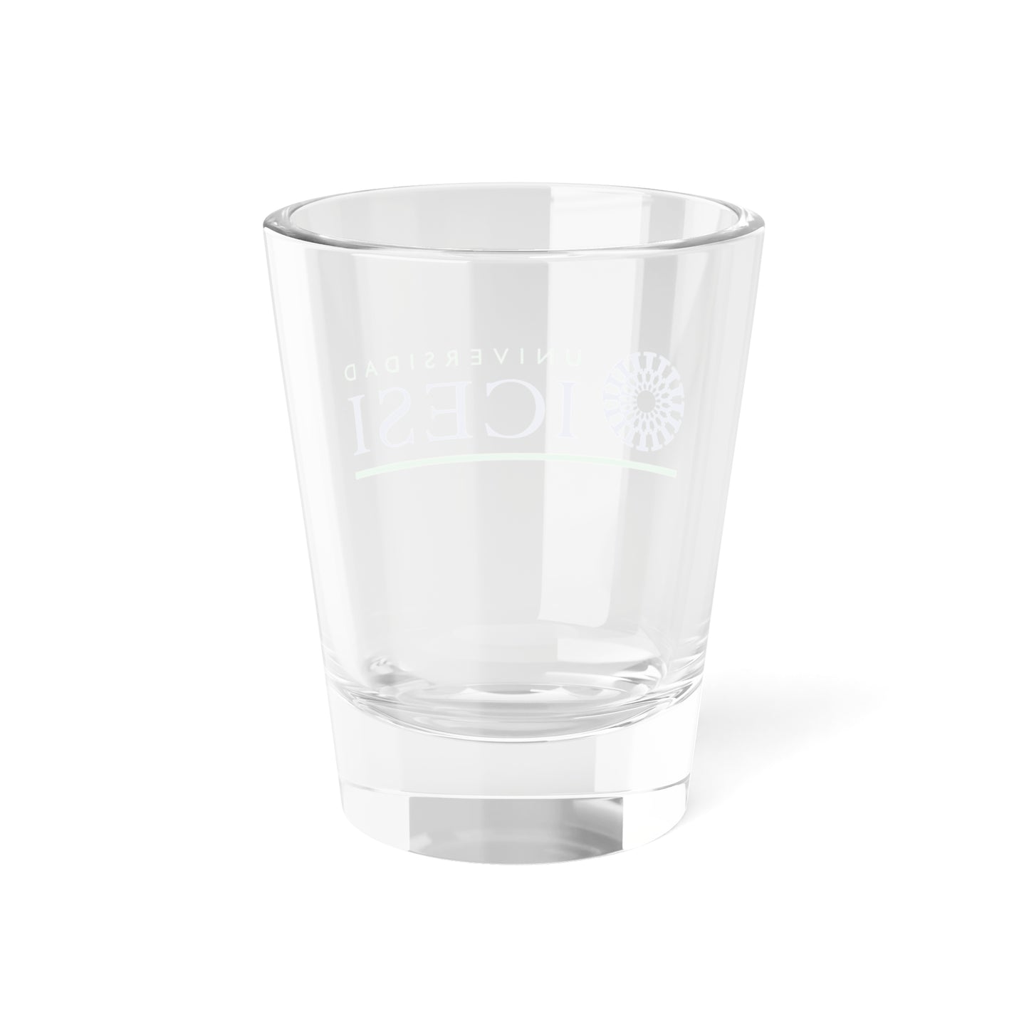 Logo de la Universidad ICESI (Colombia) (Coat of Arms) Shot Glass 1.5oz