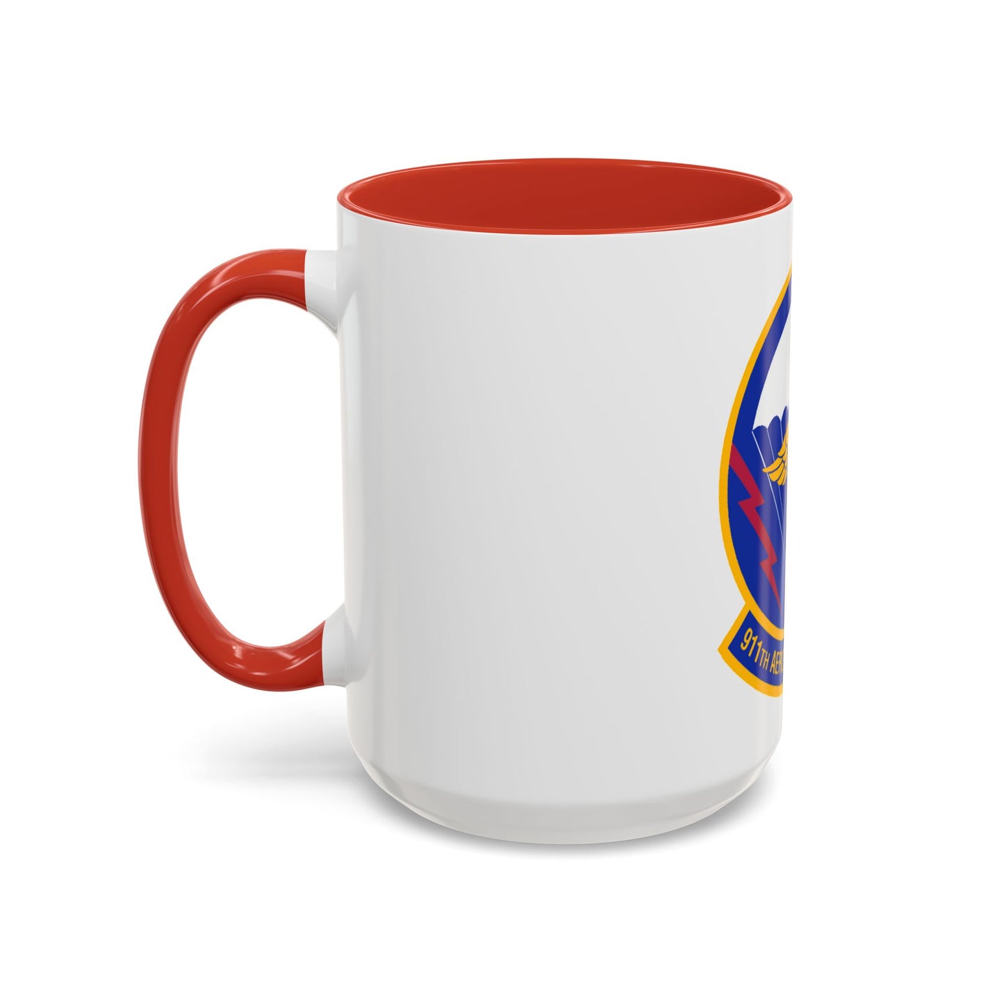 911 Aeromedical Staging Squadron AFRC (U.S. Air Force) Accent Coffee Mug