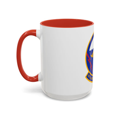 911 Aeromedical Staging Squadron AFRC (U.S. Air Force) Accent Coffee Mug