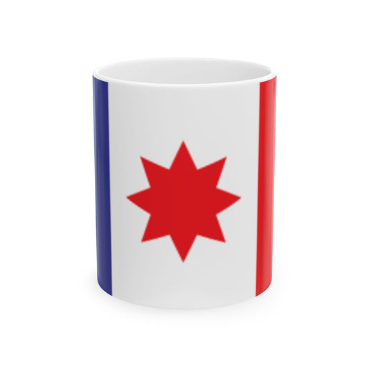 Sindh Taraqi Pasand Party Flag (Pakistan) White Coffee Mug-11oz-Go Mug Yourself