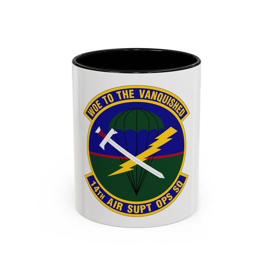14 Air Support Operations Squadron ACC (U.S. Air Force) Accent Coffee Mug