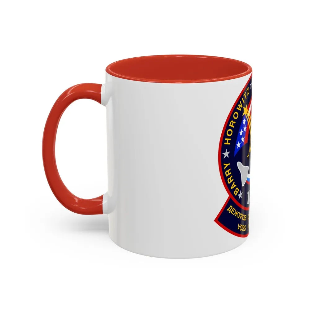 STS 105 (NASA) Accent Coffee Mug-Go Mug Yourself