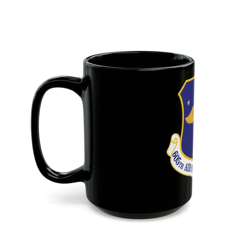 605th Air Operations Group (U.S. Air Force) Black Coffee Mug-Go Mug Yourself