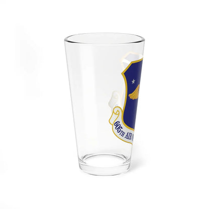 605th Air Operations Group (U.S. Air Force) Pint Glass 16oz-Go Mug Yourself