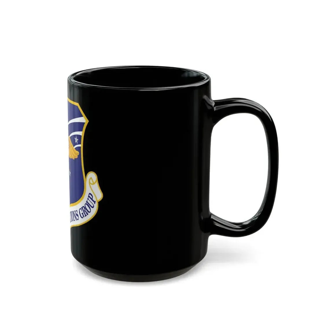 605th Air Operations Group (U.S. Air Force) Black Coffee Mug - Go Mug Yourself