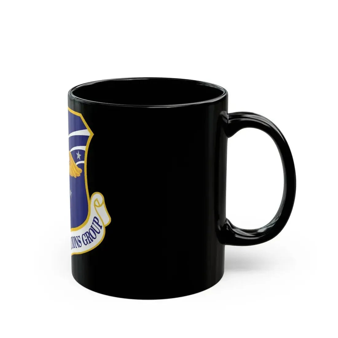 605th Air Operations Group (U.S. Air Force) Black Coffee Mug - Go Mug Yourself