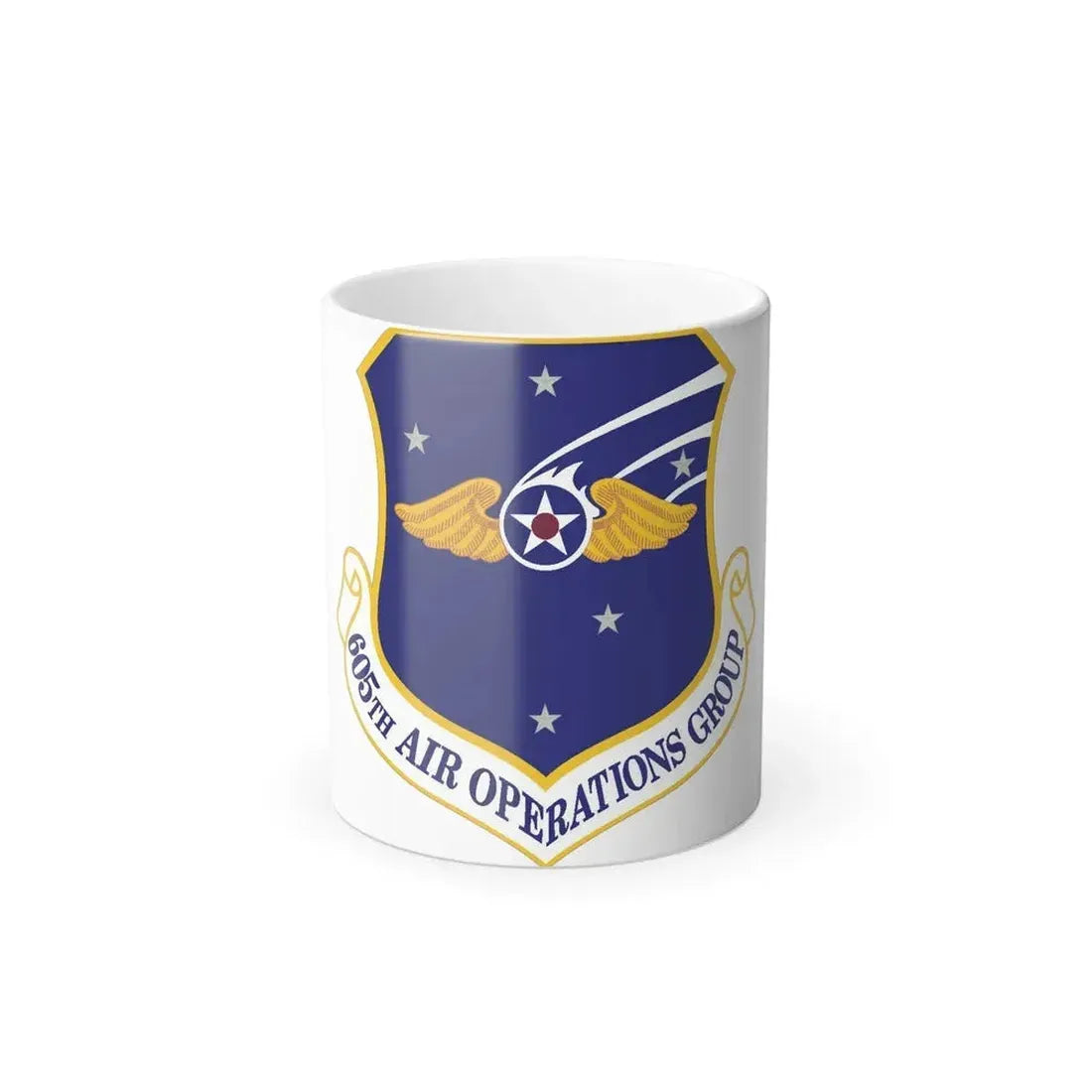 605th Air Operations Group (U.S. Air Force) Color Changing Coffee Mug 11oz - Go Mug Yourself
