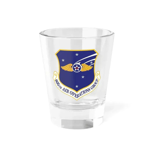 605th Air Operations Group (U.S. Air Force) Shot Glass 1.5oz 1.5oz - Go Mug Yourself