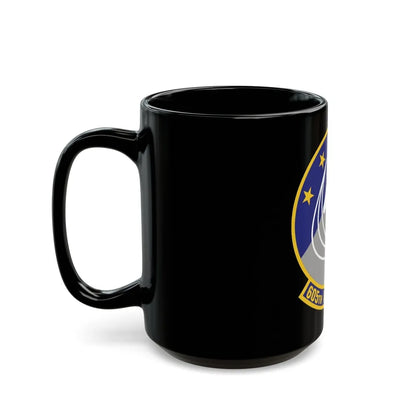 605th Air Operations Squadron (U.S. Air Force) Black Coffee Mug-Go Mug Yourself