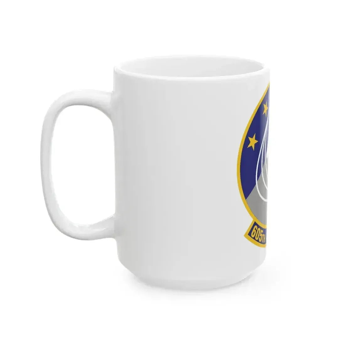 605th Air Operations Squadron (U.S. Air Force) White Coffee Mug - Go Mug Yourself