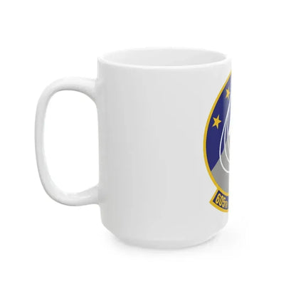 605th Air Operations Squadron (U.S. Air Force) White Coffee Mug - Go Mug Yourself