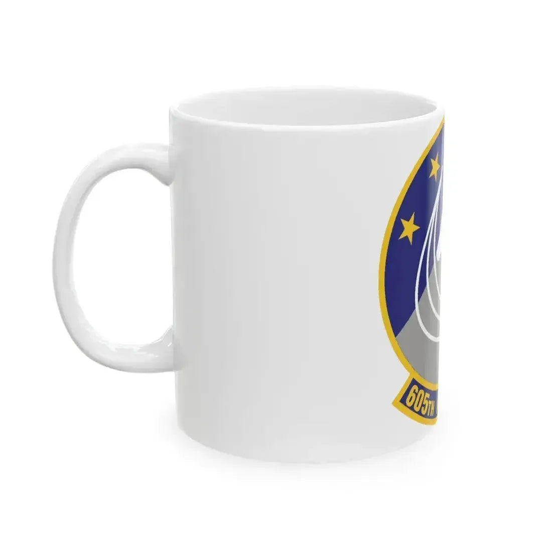 605th Air Operations Squadron (U.S. Air Force) White Coffee Mug - Go Mug Yourself