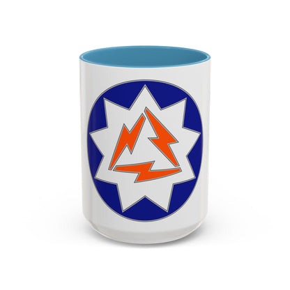 93 Signal Brigade (U.S. Army) Accent Coffee Mug