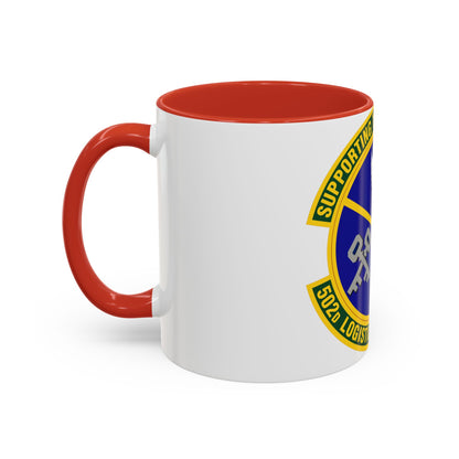 502d Logistics Readiness Squadron (U.S. Air Force) Accent Coffee Mug