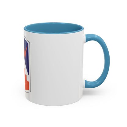 7th Signal Brigade (U.S. Army) Accent Coffee Mug
