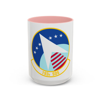 193 Special Operations Squadron (U.S. Air Force) Accent Coffee Mug