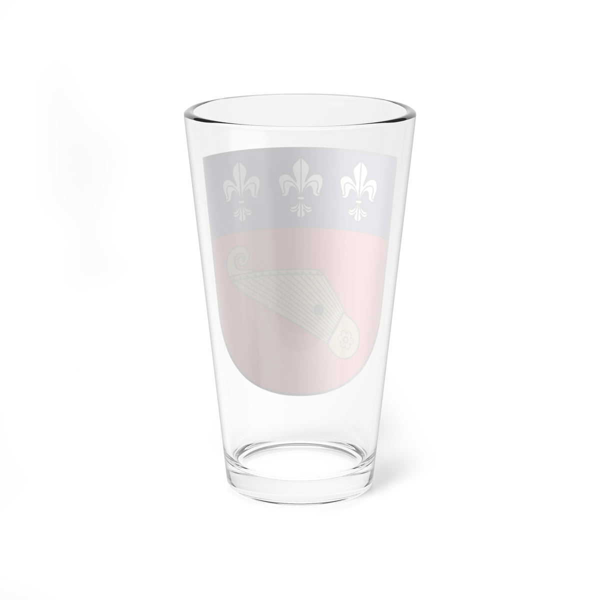Krekenavos herbas (Lithuania) (Coat of Arms) Pint Glass 16oz