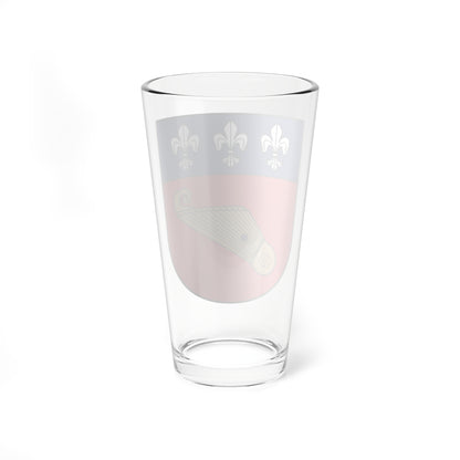 Krekenavos herbas (Lithuania) (Coat of Arms) Pint Glass 16oz