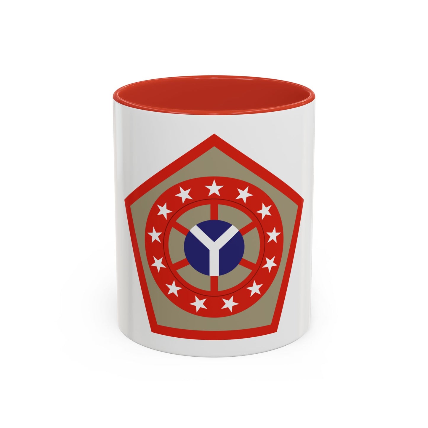 108th Sustainment Brigade (U.S. Army) Accent Coffee Mug