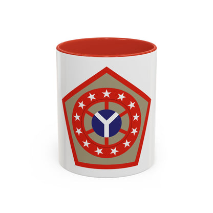 108th Sustainment Brigade (U.S. Army) Accent Coffee Mug