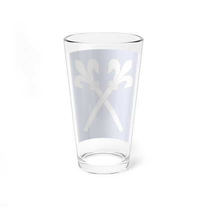 CHE Fluntern ZH Flag (Switzerland) Pint Glass 16oz