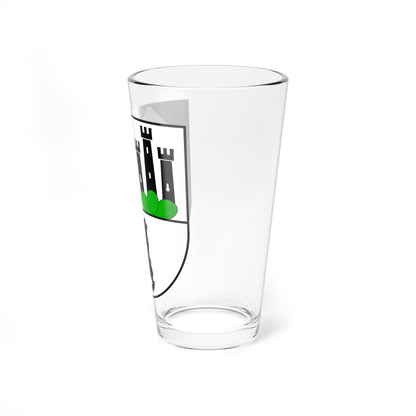 Zernez Wappen neu (Switzerland) (Coat of Arms) Pint Glass 16oz
