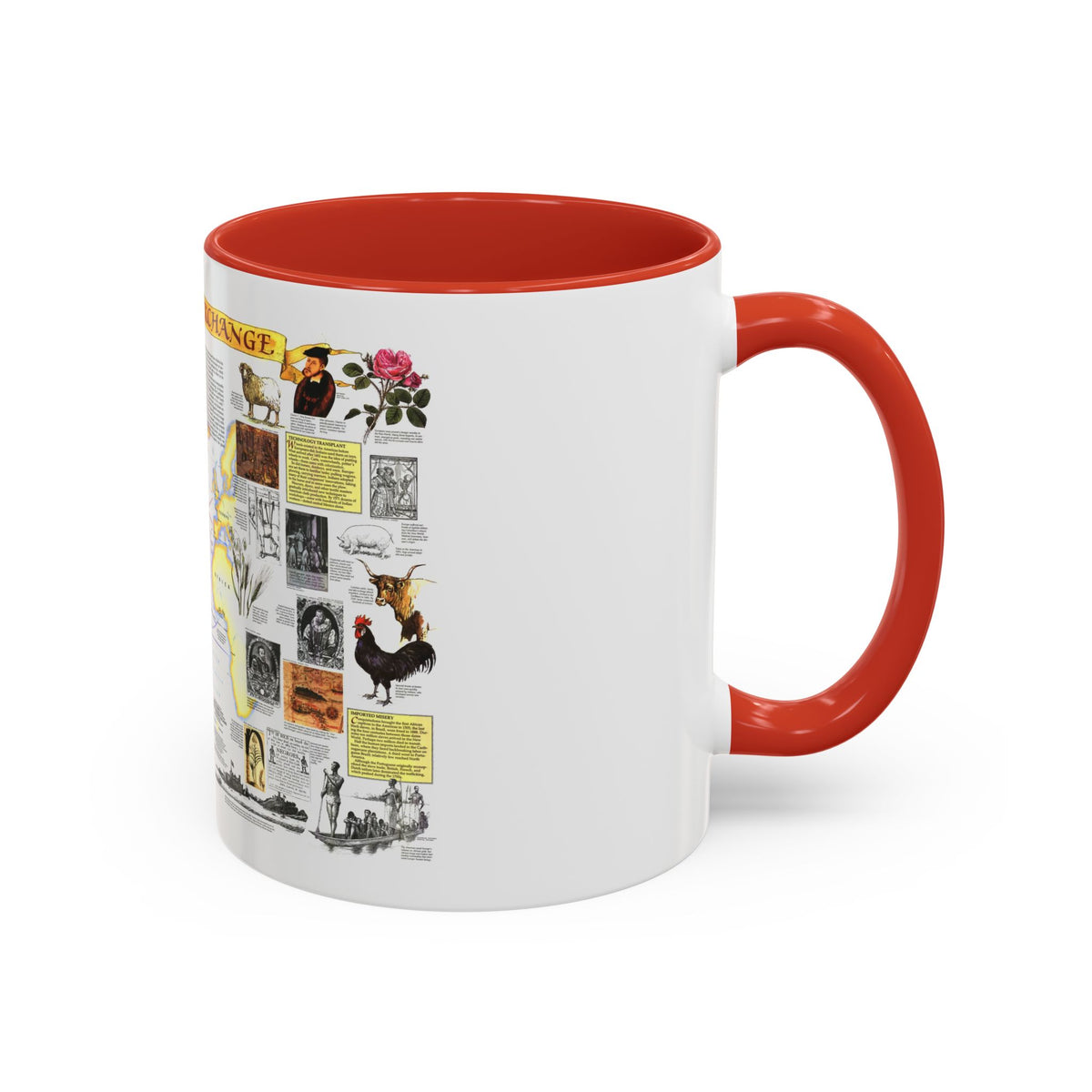 The Grand Exchange (1992) (Map) Accent Coffee Mug