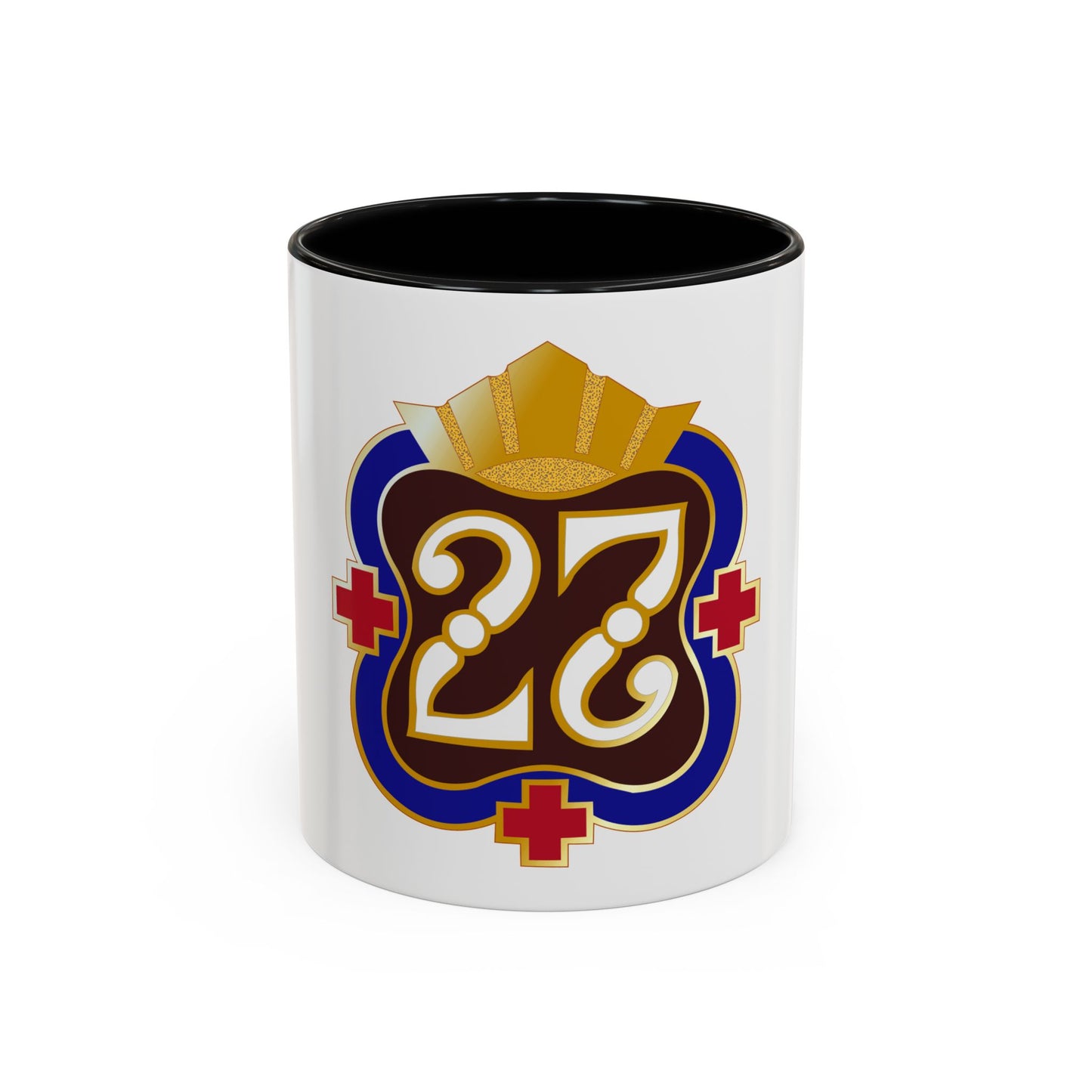 27 Surgical Hospital (U.S. Army) Accent Coffee Mug