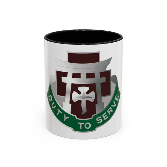 74 Field Hospital (U.S. Army) Accent Coffee Mug