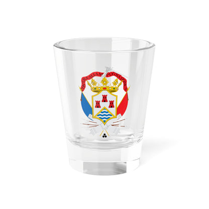 Escudo de Puno (Equatorial Guinea) (Coat of Arms) Shot Glass 1.5oz
