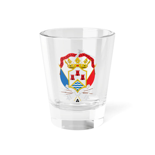 Escudo de Puno (Equatorial Guinea) (Coat of Arms) Shot Glass 1.5oz