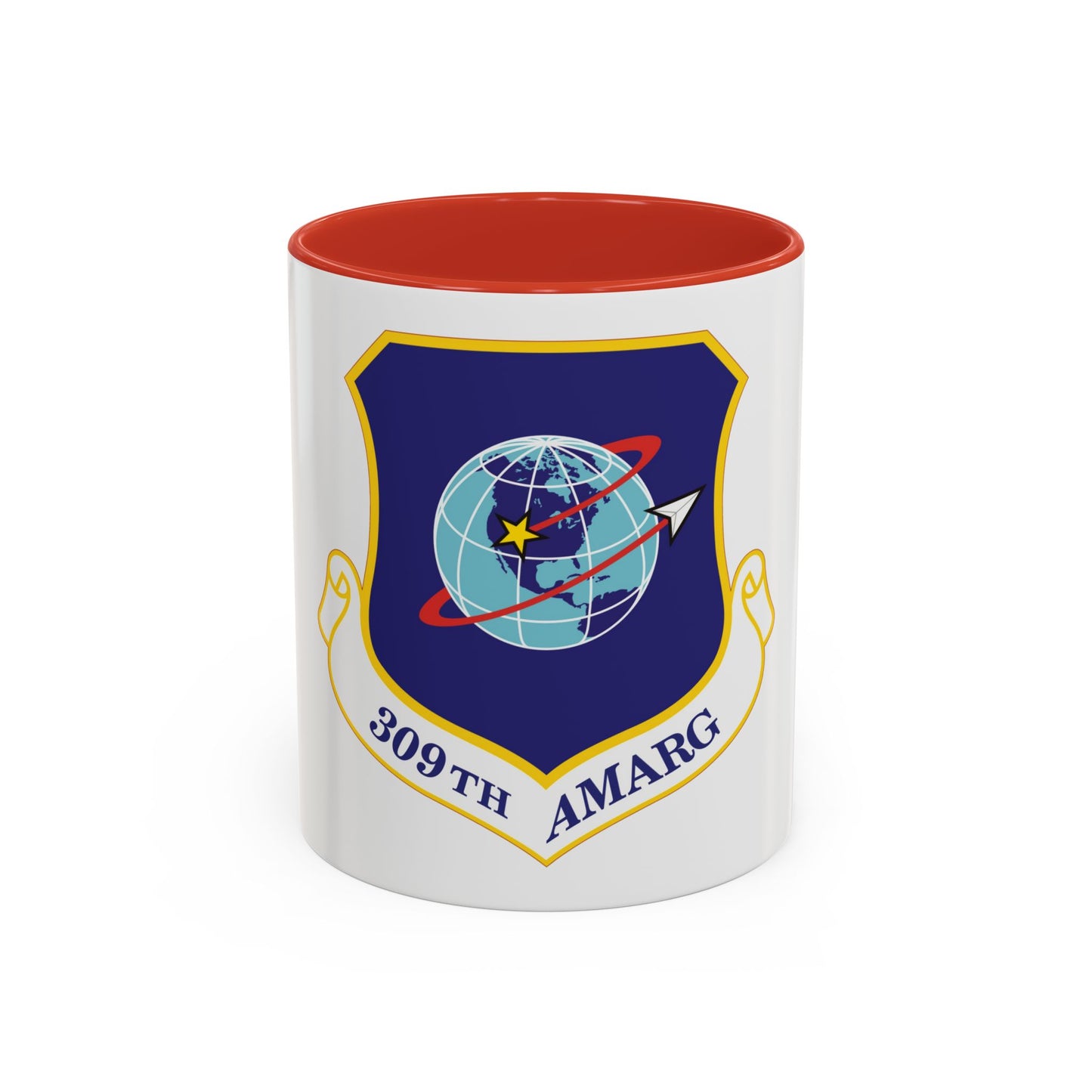 309th Aerospace Maintenance & Regeneration Group (U.S. Air Force) Accent Coffee Mug