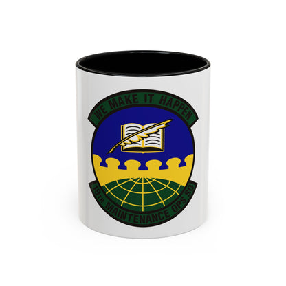 19th Maintenance Operations Squadron (U.S. Air Force) Accent Coffee Mug