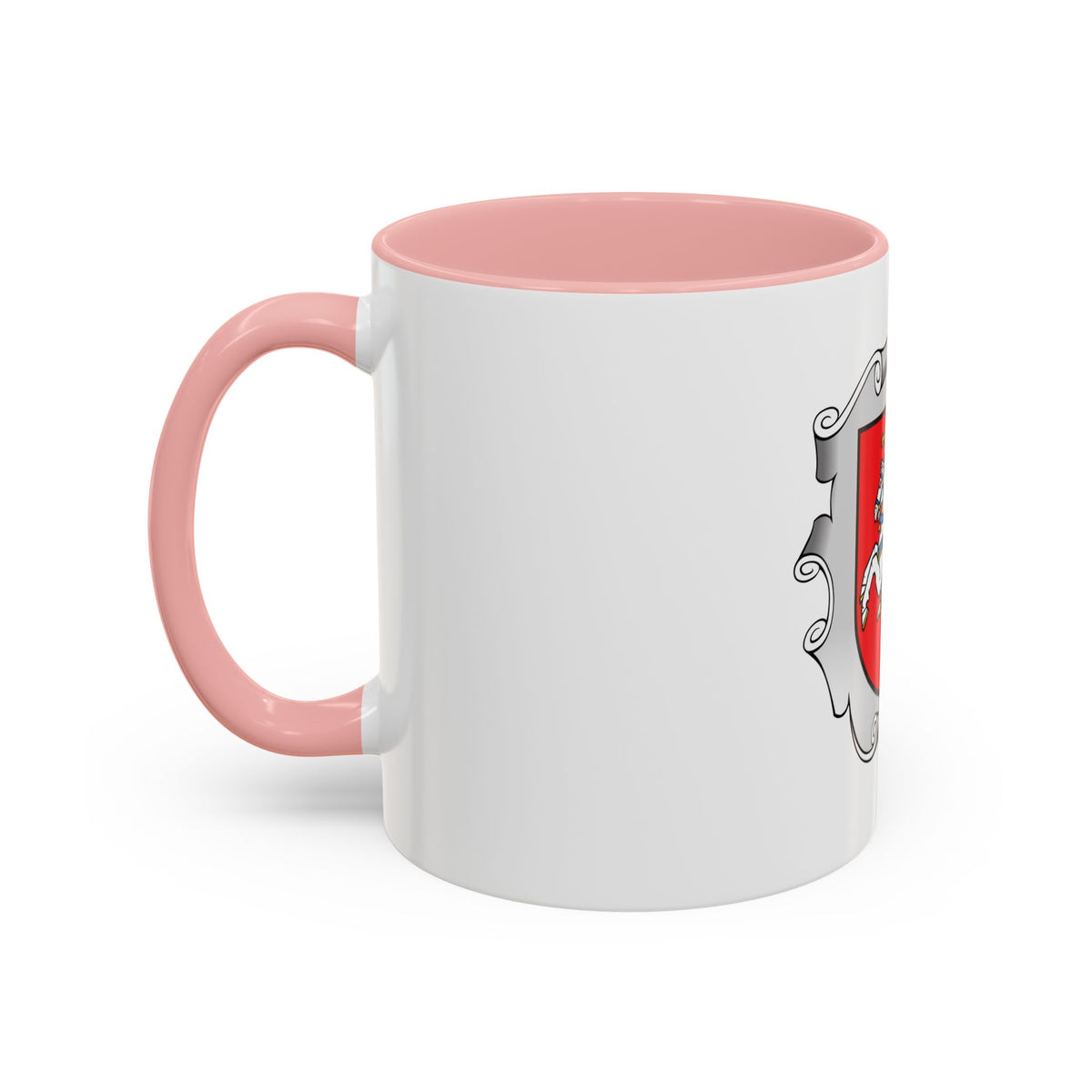 Coat of arms of the Ministry of the Interior of Lithuania - Accent Coffee Mug