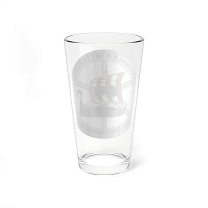 Emblem for the 2-IV-TRR (Denmark) (Coat of Arms) Pint Glass 16oz