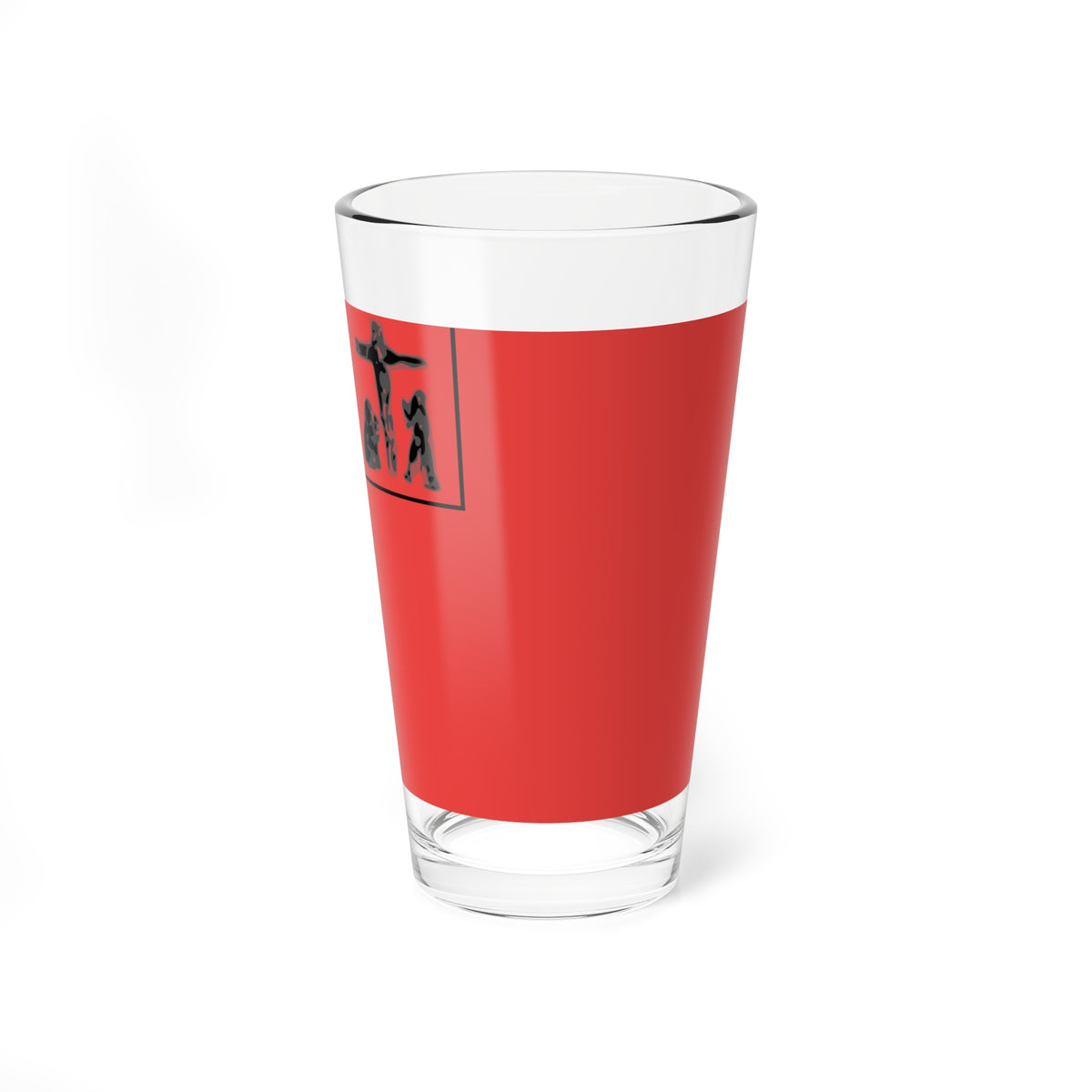 Schwyz Banner (Switzerland) Pint Glass 16oz