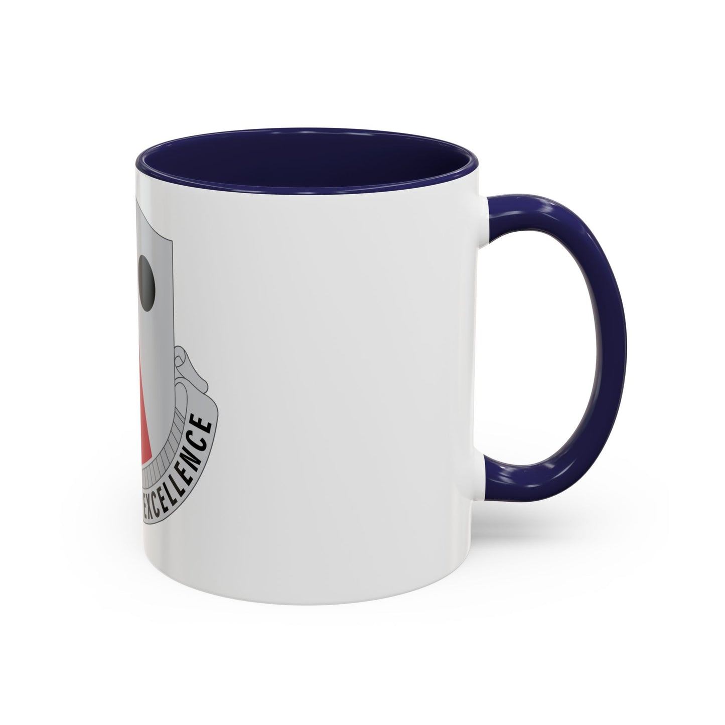 980 Engineer Battalion (U.S. Army) Accent Coffee Mug