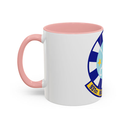 Tasse à café décorative du 931e escadron de maintenance (US Air Force)