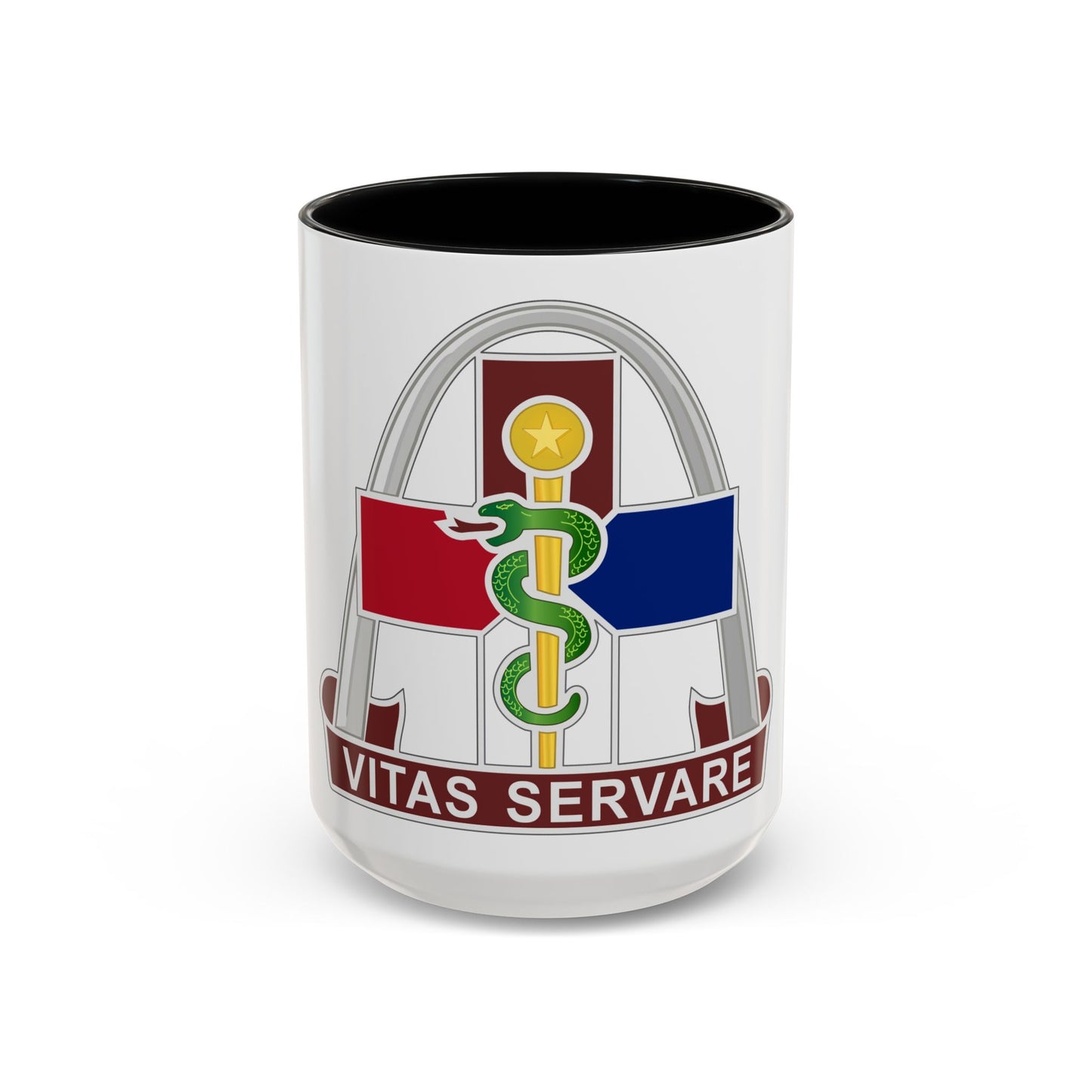 811th Hospital Center (U.S. Army) Accent Coffee Mug