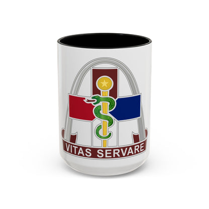 811th Hospital Center (U.S. Army) Accent Coffee Mug