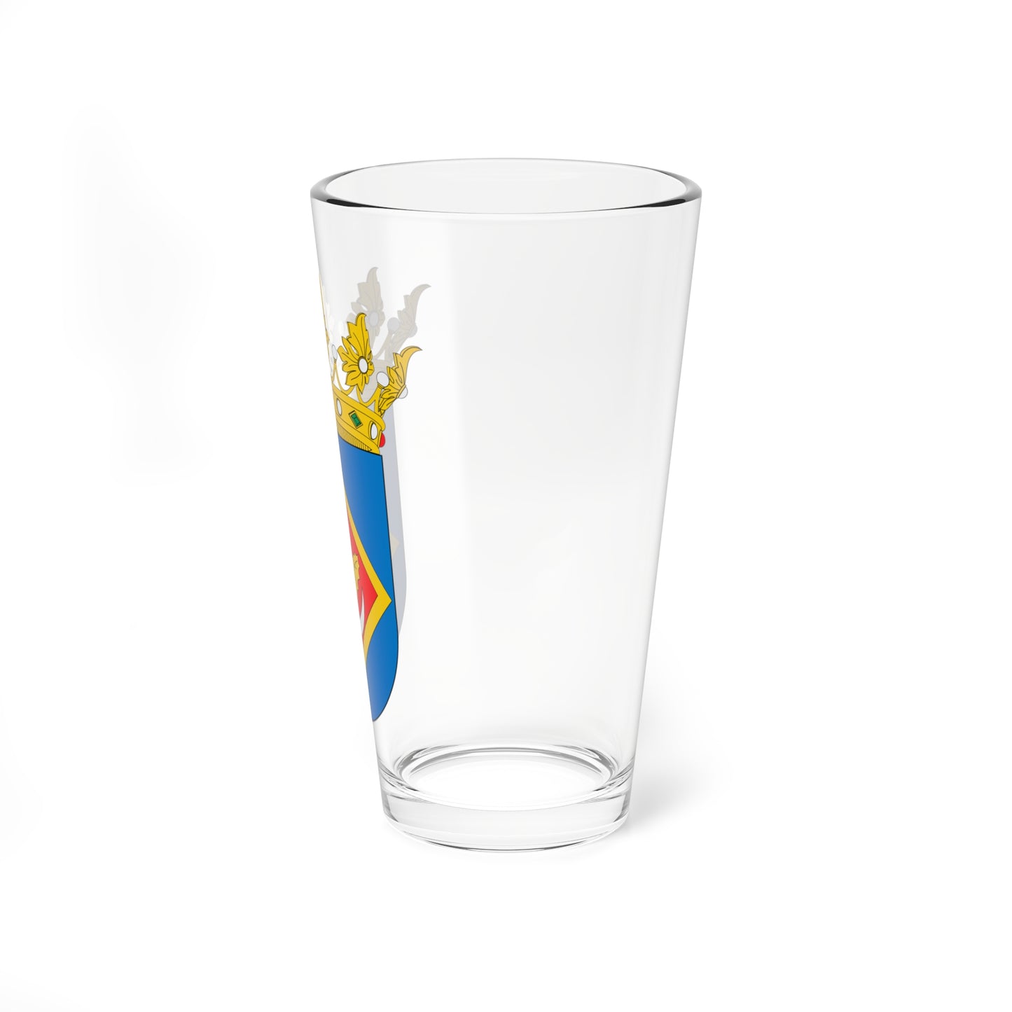 Escudo de Alarba-Zaragoza (Spain) (Coat of Arms) Pint Glass 16oz