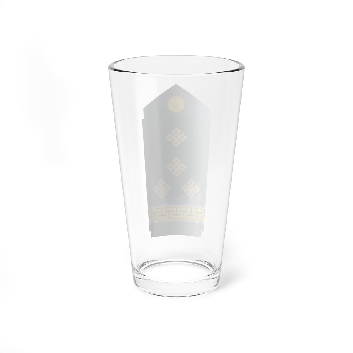 10.Mongolian Air Force CPT (Mongolia) (Military Rank) Pint Glass 16oz