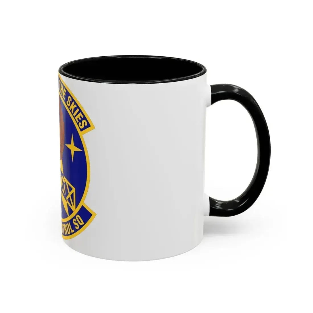 606th Air Control Squadron (U.S. Air Force) Accent Coffee Mug - Go Mug Yourself