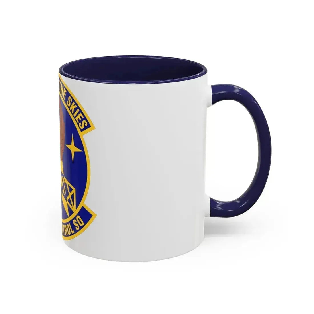 606th Air Control Squadron (U.S. Air Force) Accent Coffee Mug - Go Mug Yourself