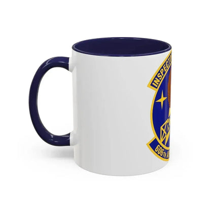 606th Air Control Squadron (U.S. Air Force) Accent Coffee Mug - Go Mug Yourself