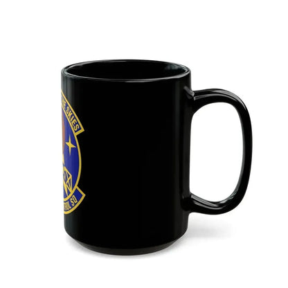 606th Air Control Squadron (U.S. Air Force) Black Coffee Mug - Go Mug Yourself